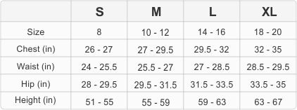 nike sweater size chart