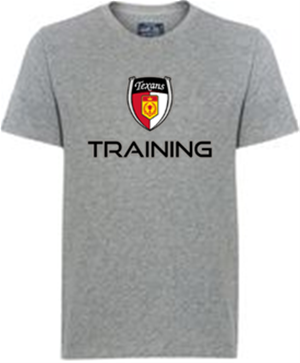 Poly/Cotton Academy Practice Tee - Grey  Image