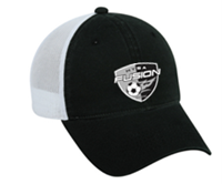 Fusion Trucker Hat - Black/White