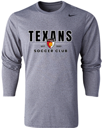 Texans Club Legend LS - Grey