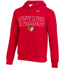 TEXANS NIKE HOODY - RED