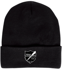 TXLT KNIT BEANIE - BLACK