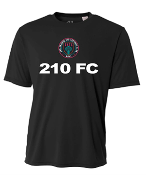 210 FC SPIRIT WICKING TEE - BLACK Image