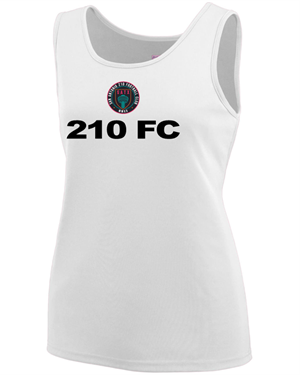 210 FC LADIES SPIRIT TANK-WHITE Image