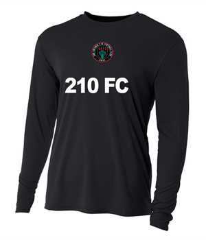 210 FC LS SPIRIT WICKING TEE - BLACK Image
