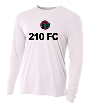 210 FC LS SPIRIT WICKING TEE - WHITE Image
