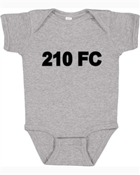 210 FC ONESIE HEATHER GREY
