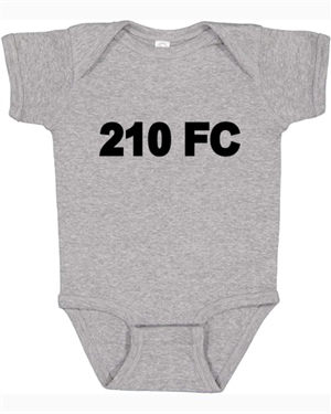 210 FC ONESIE HEATHER GREY Image