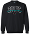 210 FC OUTLINE CREW SWEATSHIRT - BLACK Thumbnail