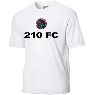 210 FC SPIRIT WICKING TEE - WHITE Image