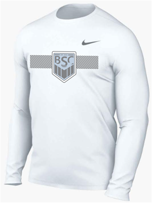 Legend L/S Tee - White Image