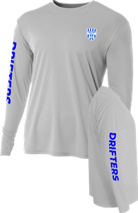 Silver Supporter LS Dri-fit Tee