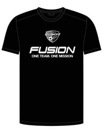 Fusion Spirit Wicking Tee - Black
