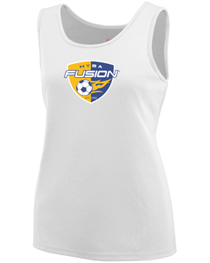 Fusion Ladies wicking Tank-white Image