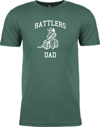 Rattlers Dad Tee - Green