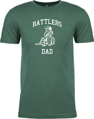 Rattlers Dad Tee - Green Image