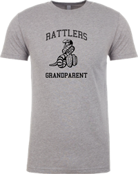 Rattlers Grandparent Tee - Grey