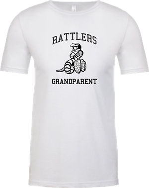 Rattlers Grandparent Tee - White Image