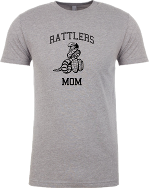 Rattlers Mom Tee - Grey Image
