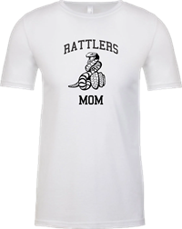 Rattlers Mom Tee - White