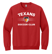 TEXANS CREW SWEATSHIRT - RED 