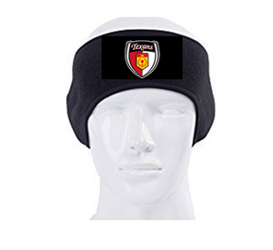 TEXANS FLEECE EARWARMER w/ PATCH BLACK Image
