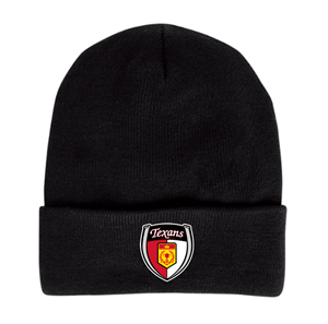 TEXANS KNIT BEANIE BLACK Image