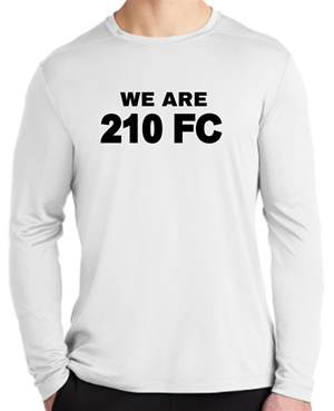 WE ARE 210 FC SPIRIT LS WICKING TEE-WHITE Image