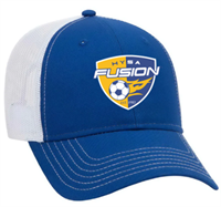 Fusion Trucker Hat - Roy/White