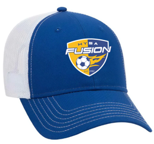 Fusion Trucker Hat - Roy/White Image