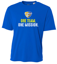 Fusion Wicking Spirit Tee - Royal